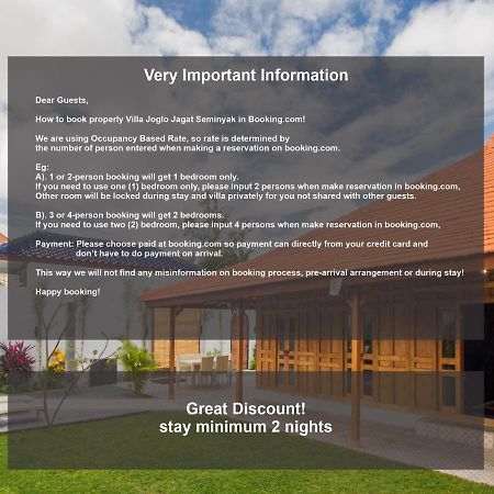 Villa Joglo Jagat Seminyak Zewnętrze zdjęcie